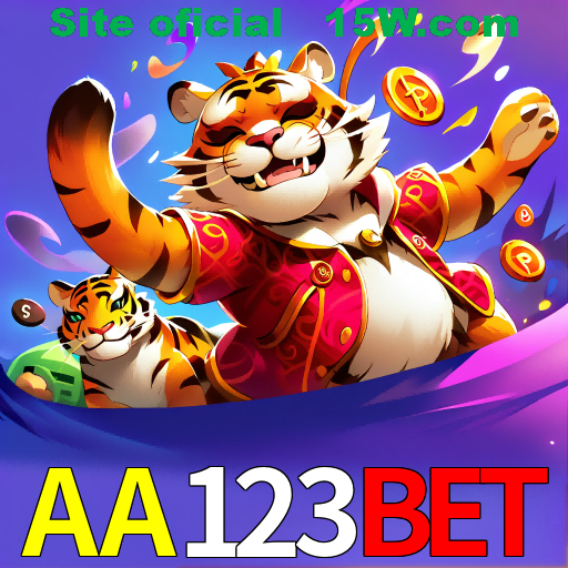 Imagem promocional da AA123Bet mostrando a plataforma e suas vantagens